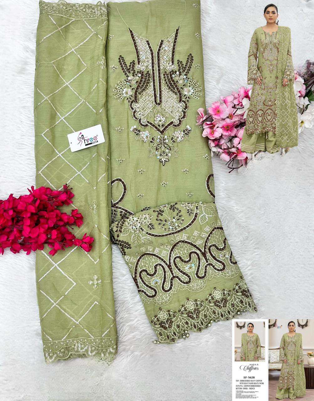 MARIA B. CHIFFONS D.NO. SF - 5628 BY SHREE FABS